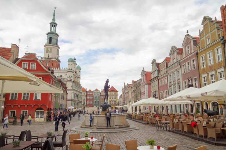 Poznań city square