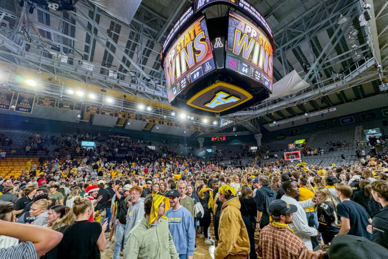 App State vs Auburn basketball - 2023 - Boone, NC